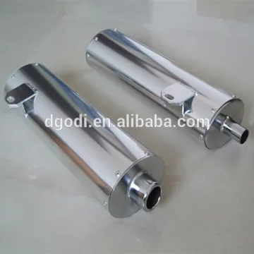 TS 16949 manufacturers OEM custom motorcycle exhaust muffler