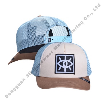 Wholesale Summer Fashion 5 Panel Mesh Caps with Patches - Custom Trucker Hats