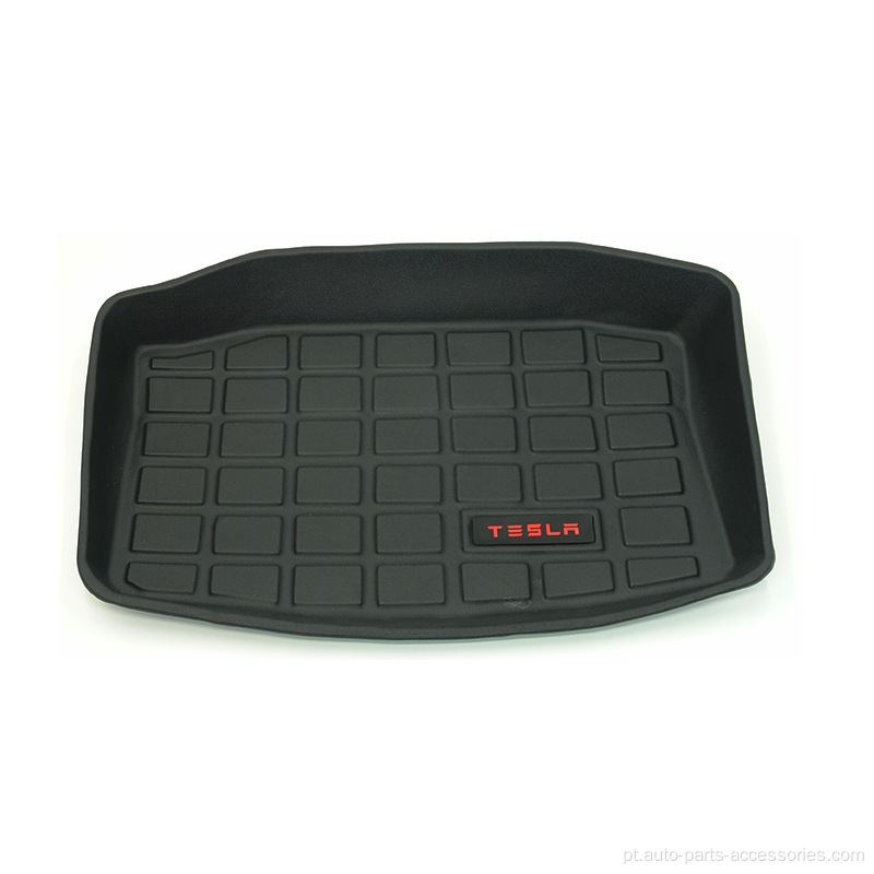 Mats de piso de carro Universal TPE para Tesla Model