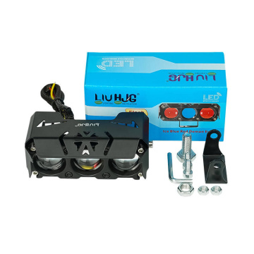 best motorcycle fog lights 31 W 3 lens 2800 LM IP67 bike fog light - LIUHJG