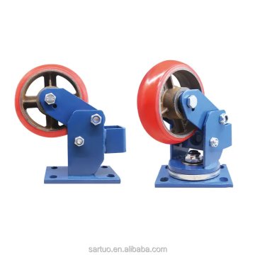 OEM Red Polyurethan Caster Räder: 5 "," 6 "oder 8 -Zoll