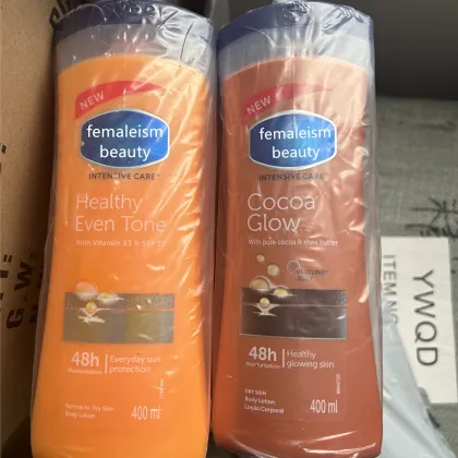 Gluten-Free Female Personal Care: Cocoa Radiant Lotion for Healthy, Glowing Skin (600ml)