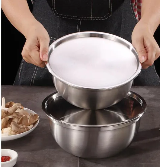 304 Stainless Steel Crisper With Cover