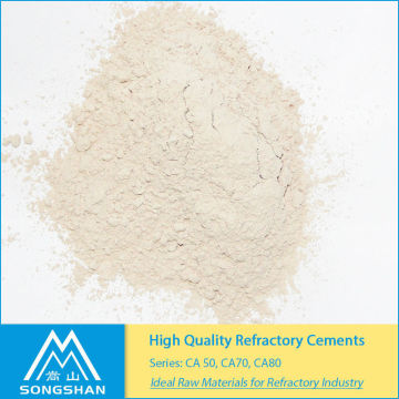 Low Water Demand High Alumina Refractory Cements CA50 CA70 CA80