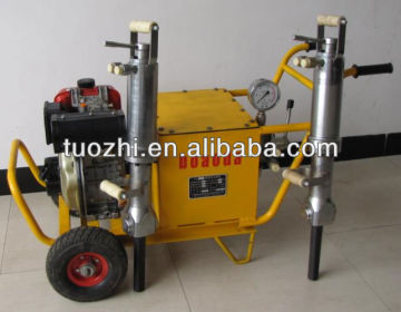 Hydraulic splitter for Quarry