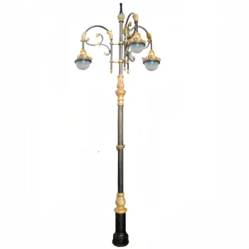 IP65 Outdoor Landscape Lighting: Waterproof Pole Lamp, LED Garden and Street Light in Die-Cast Aluminum