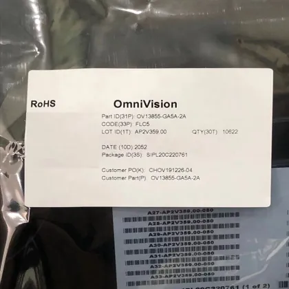OmniVision OV13855 CMOS Sensor Chips - Stock New Camera Sensors