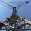 torre de transmissão de energia tubular de aço
