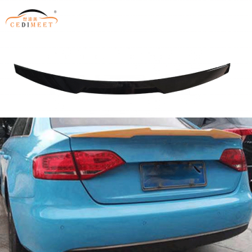ABS -Material M4 Style Heck -Kofferraumflügelspoiler für Audi A4 B8 2009+
