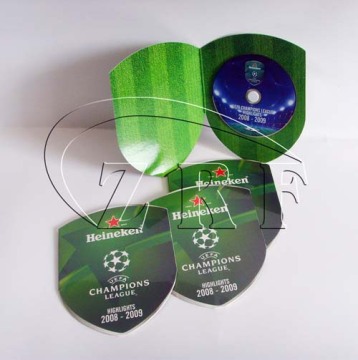 DVD Replication with Die-cut Mailer Packaging