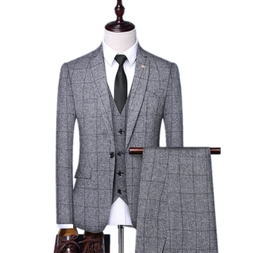 Slim Fit Customized Latest Design Coat Pant Men Suits