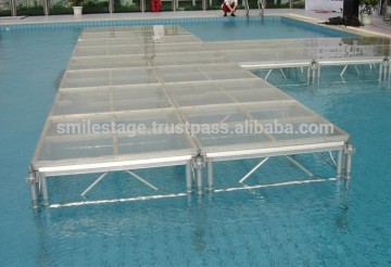China Outdoor aluminum mobile stage acrylic stage wooden stage platform