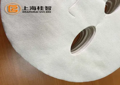 Hot Sale!100% natural fiber facial mask sheet collegen fiber Spunlace Nonwoven Nanometer pearl fiber korea facial mask sheet