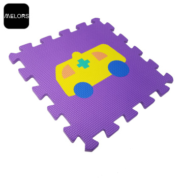 Baby Children Interlocking EVA Foam Vehicle Puzzle Mat