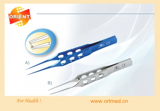 Forceps for ophthalmic microsurgical