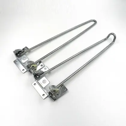 Top Quality Foldable Wire Silver Hairpin Leg