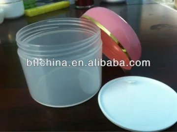plastic cosmetic jar