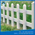 PVC flower bed fence