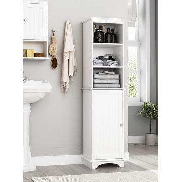Wholesale White Freestanding Bathroom Storage Cabinet