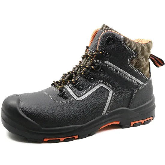 Oil resistant steel toe mining safety shoes