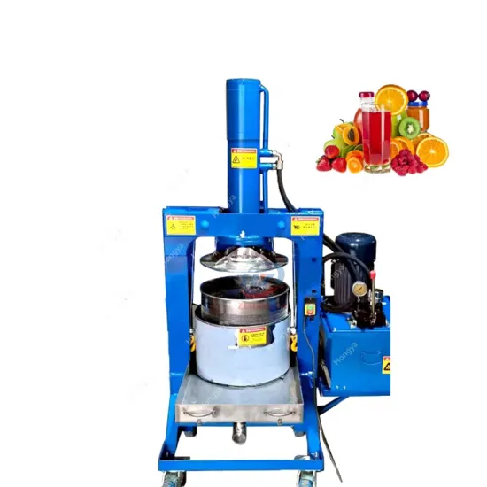 Commercial Electric Hydraulic Press Squeezer Machine for Grape Wine Production