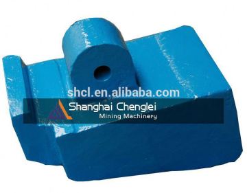 Liners for impact crusher