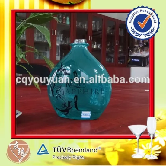 170mm diameter glass liquor bottle prices