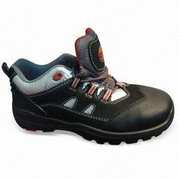 Safety Shoes for Men, Available with Nubuck Upper and PU/Rubber Injection Outsole