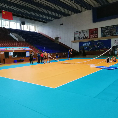 PVC Indoor Volleyball floor with ITF certificate