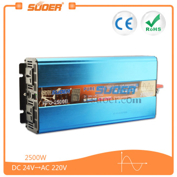 Suoer 24V 2500W Power Inverter Pure Sine Wave Inverter (FPC-2500B)