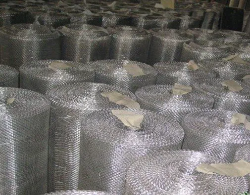 Plain Weave Low Carton Galvanized Steel Wire Netting Mesh For Fence