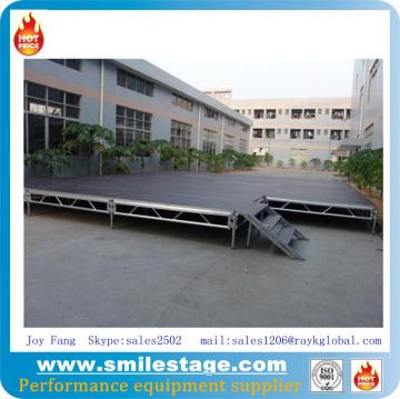 Aluminum stage frame stage platform for church