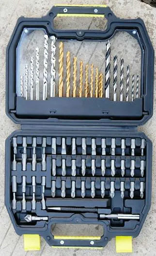 78PCS Drills & Bits Set(POUCH/HIGH SPEED DRILL BITS/MAGNETIC HOLDER)