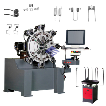 CNC Spring Machinery 10 Axis Servo Camless Spring Equipment