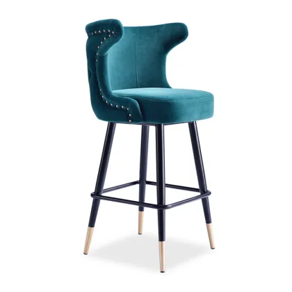 Wholesale High-End Luxury Bar Chairs and Stainless Steel Restaurant Bar stools