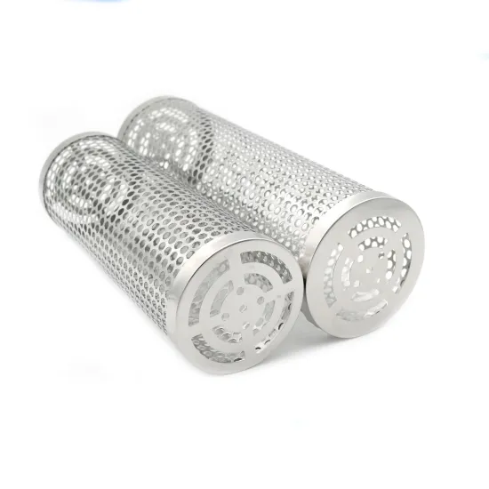 Outdoor Gas BBQ Rolling Grilling Basket for Vegetables and Fruits