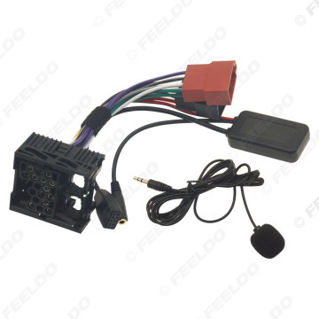BMW E46 320i/320ci/320cic Car AUX-in Audio MP3 Bluetooth ISO Adapter Stereo Wire Harness