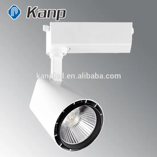 30W 15 degree Dimming 2/3/4 Wires COB Led Track Rail Lights
