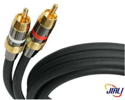 6ft Component Video Cable gold RCA