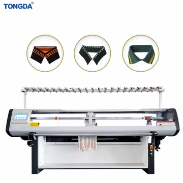TONGDA TD-52 Automatic Single and Double System Computer Flat Collar Knitting Machine