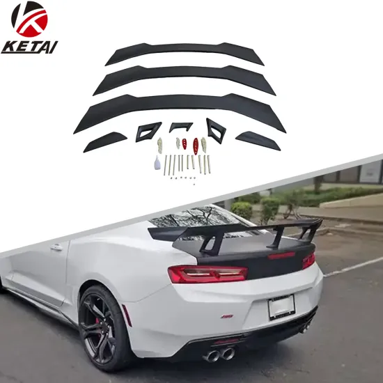 1LE Style ABS Rear Wing Aluminum Spoiler for Chevrolet Camaro 2016-2018