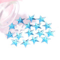 Star Shape Flat Back Back University Acrylic Stone