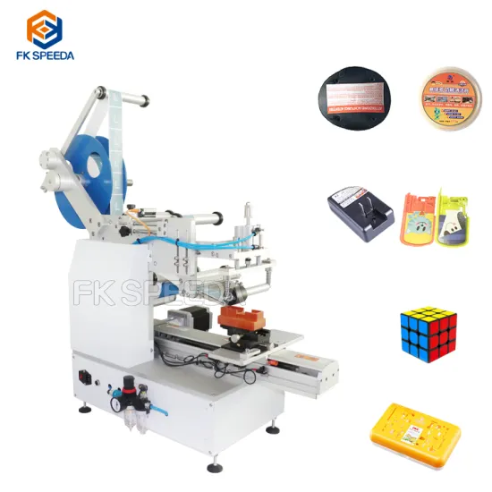 Manual Flat Labeling Machine: Efficient Solution for Applying Labels to Cardboard Boxes, Square Bottles, and Tin Cans