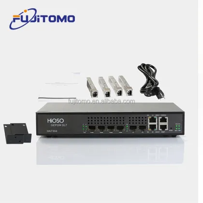 Hioso Mini OLT: EPON/GPON 4 Ports OLT