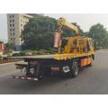 Clearing belt hoist trailer