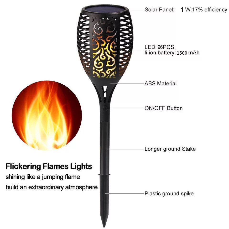 Solar Flame Torch