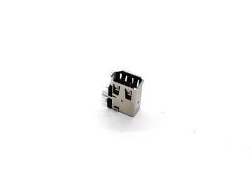 1394 6pレセプタクル角度サイドエントリディップ