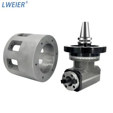 BT50 Angle Head Output: 90 Degree Right Angle Head with SK50/CAT50/BT50/ISO50/KM100/HSK100 Drive Shank