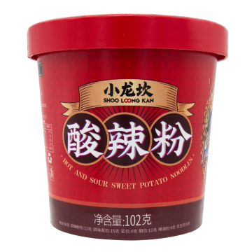 Sofortige saure und würzige Konjac -Nudeln