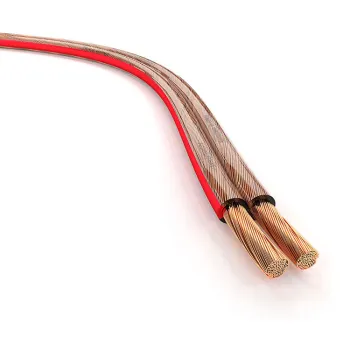 Pure Copper Home Theater Hi-Fi 2x0.75mm SpeakOn Speaker Power Cable - 100m